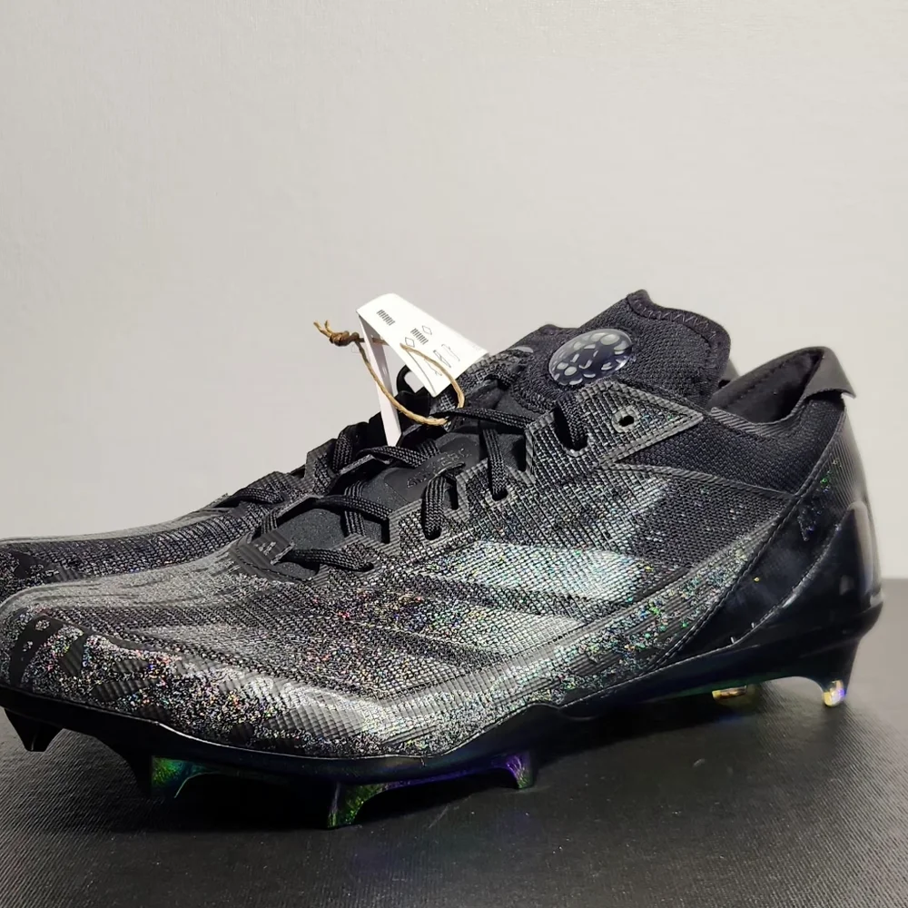 Adidas Electric Speed Juice Core Black Carbon Football Cleats IE4414 Men Size 13